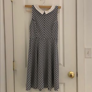 Collared A-Line Dress